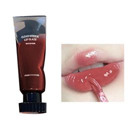 Brillant à lèvres 5g facile à colorer, glaçage en verre d'eau hydratant à haute saturation pour fille, maquillage BeautyLipLip