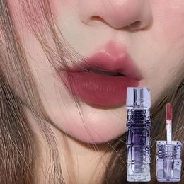 Brillo de labios 6 colores Luz de agua Espejo de cristal Rosa Duradero Impermeable Hidratante Blanqueamiento natural Maquillaje de mujer coreana