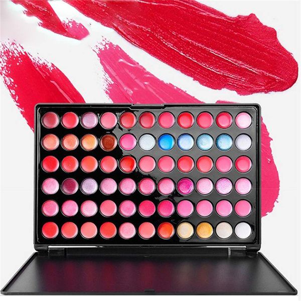 Brillo de labios 66 colores Lápices labiales Belleza Maquillaje Maquillage Femme Hidratante Brillo Lápiz labial Paleta Maquiagem Cosmético Set 230808