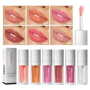 Lipgloss 8ml Moisturizer Sext Olie Hydraterende Plumping Jas Voor Lippenstift Lipgloss Getinte Voller Serum Lippen Glow Behandeling