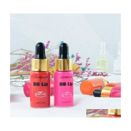 Lip Gloss 8pcs/Kit BB Cream Glow Serum Koreaanse make -up Semi Permanente lippen Kleurpigmente afdrukken en bevochtigende druppelafgifte Heal Dhgch