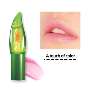 Brillant à lèvres Aloe Color Lipstick Water Sample Wet Crystal JellyLip Hydratant Durable