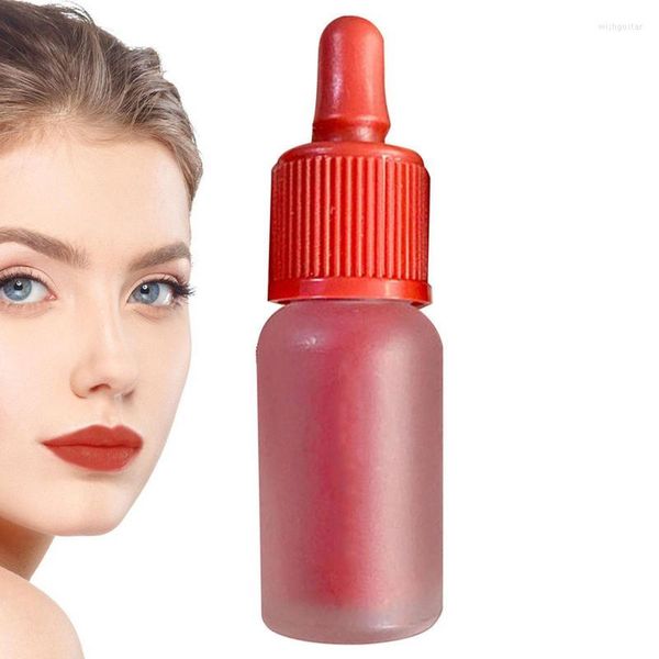 Brillo de labios biberón resistente al agua de larga duración suave labios carnosos novedad e hidratante lindo para niñas