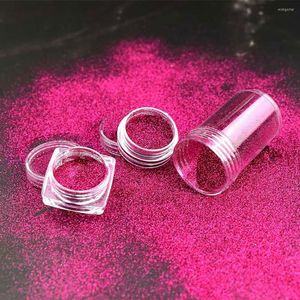 Lip Gloss Base Glitter pigment poeder Wind rode kleuren glinstering lipgloss gezicht lichaam make -up
