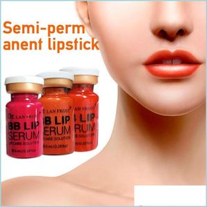 Lip Gloss Bb Kit de sérum pour les lèvres Crème brillante Maquillage pour les lèvres semi-permanentes pour salon de beauté Hydratant et mourant Drop Livraison 2022 Santé DHC84