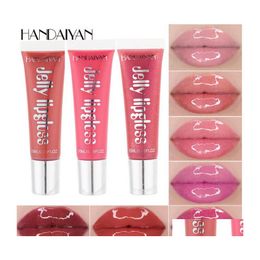 Lip Gloss Candy Color Jelly Lips FLOKE ENKEL ENHANCER SPREEZE TUBE Lipgloss Moisturizer Nutrition Hydrating Handaiyan Makeup Drop D DHTBD