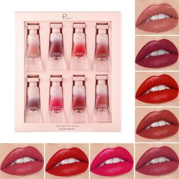 Lip Gloss Clear Lipgoss Mirror Matte Liquid Lipstick Glanzende langdurige hydraterende vlekkenset