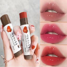 Lipgloss kleur veranderen fruitig geur anti-stick cup hydraterende anti-krakende duurzame lippenstift vrouwen make-up cosmetische maquillaje