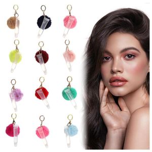 Lip Gloss Color Hair Ball Face Dudu Hydratant Transparent Oil Rich Girl Pouch