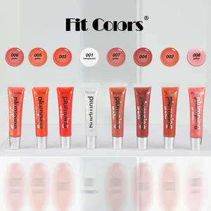 Lipgloss Kleuren Hydraterende Glitter Opvullende Jelly Vloeibare Lipsticks Langdurige Make-up Transparante Lippen Tint Olie Cosmetisch