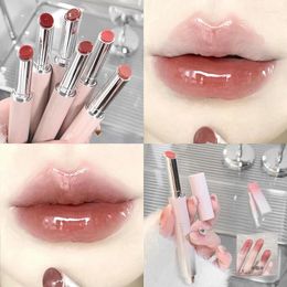 Lipgloss Schattig Jelly Effen Hydraterende Spiegel Rood Bruine Lippenstift Hydraterende Lippen Tint Natuur Naakt Inkt Koreaanse Make-up Cosmetisch