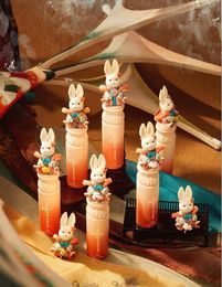 Lipgloss schattig gerucht jade konijn lippenstift zachte mist mat zijdeachtig glad fluweel antiek vrouwen schoonheid cosmetische make-up gemakkelijk te dragen natuurlijk 230809