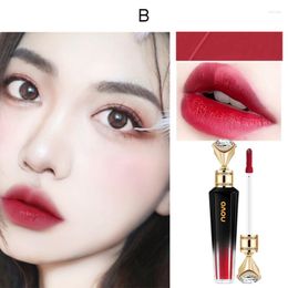 Lip Gloss Diamond Liquid Lipstick Velvet kleurrijke matte metalen waterdichte lippen glazuur professionele schoonheidsmake -up