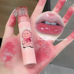 Lip Gloss Gege Bear schattig waterlichtglazuur niet vervagen langdurige permanente lipstick student vrouwelijke make -up cosmetica