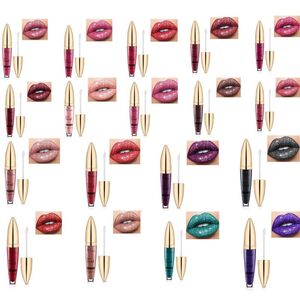 Lip Gloss Glitter Liquid Lipstick Diamant Shimmer Metallic Waterdichte Langdurige Shinning Makeup CosmeticLip