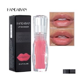 Lip Gloss Handanyan Maximizer 3D Volume gehydrateerde 6colors voor keuze met cadeau drop levering gezondheid schoonheid make -up lippen dhzgg