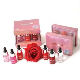 Bloss à lèvres Kissum Korea Beauty Plus Tint semi-permanent Pigmant Natural Shiny Cream For Moiture and Impring Lips6053510