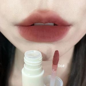 Brillant à lèvres corée mat glaçure velours facile à appliquer maquillage sans décoloration antiadhésif tasse naturel durable étudiant abordable