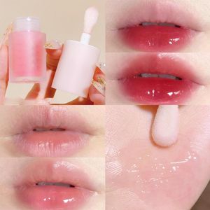 Lip Gloss Koreaanse honing Clear en hydraterende jelly -olietextuurlicht voor volwassenenzakken