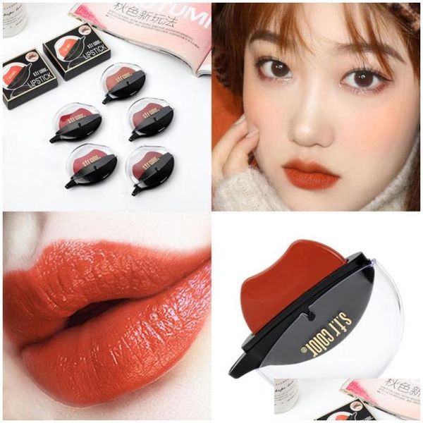 Lip Gloss Lazy Popation Sexy Rouge À Lèvres Rouge À Lèvres Longue Durée Portable Hydratant Maquillage Cosmétique Pour Les Femmes Tslm1 Drop Livraison Santé Be Dhq2Z