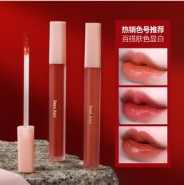 Lip Gloss Liner Set Maquillaje Matte Lips Kit Paquete Lápiz labial líquido Cosméticos nutritivos naturales Venta al por mayor Kits de brillo de labios Drop Delivery Dha0K