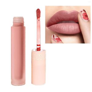 Lip Gloss Lipstick and Makeup Products Honey Bottles Velvet Liquid Cosmetics Classic Imperproof Tints for Girls
