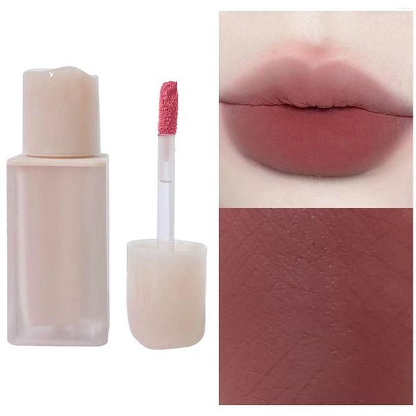 Ensemble de rouge à lèvres et nuances de velours, brillant à lèvres, liquide pour femmes, maquillage longue durée, imperméable, huile sans menthe