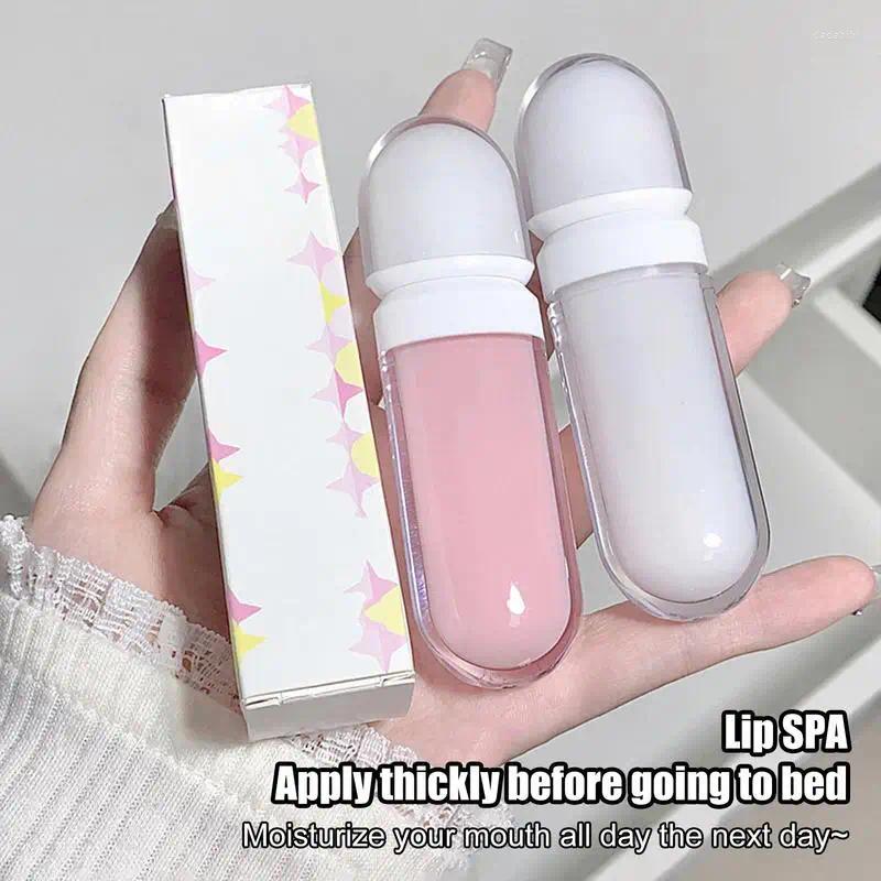 Lip Gloss Long Lasting Lipstick Pink Glaze Plumping Lips Moisturizer Non Sticky Cosmetic Makeup Care