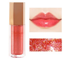 Brillant à lèvres maquillage rouge à lèvres 11 couleurs brillant cerise vitamine clair pointilleux/lueur/diamant lait glaçure bombe liquide lueur pointilleux 8 ml livraison directe