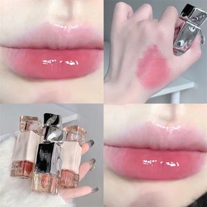 Brillant à lèvres maquillage mat nu liquide rouge à lèvres 6 couleurs imperméable longue durée miroir rouge rose velours glaçure femmes cosmétique
