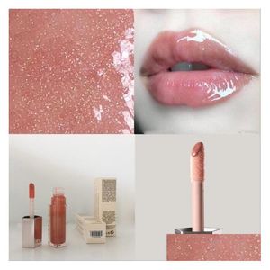 Brillant à lèvres Maquillage Brillant Rouge à lèvres liquide Glaze Longue tenue Lipgloss 9 Couleur Fussy Glow Diamant Lait Bombe 9 ml Glitter Drop Livraison Healt Dhdv2