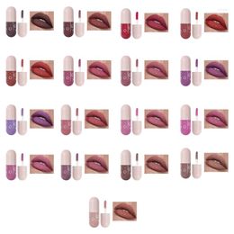 Lip Gloss Mini Glaze Hydratant Air Matte Lipstick Long Lasting Makeup Lipgloss Sexy Liquid Drop