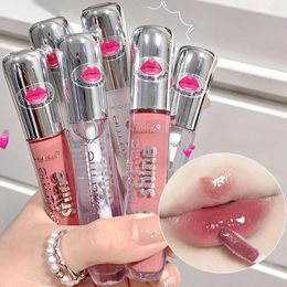Brillant à lèvres miroir perle imperméable durable hydratant paillettes glaçure miroitant repulpant liquide rouge à lèvres maquillage cosmétiques