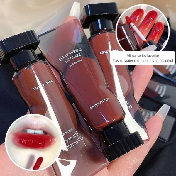 Brillant à lèvres Miroir Sexy Femmes Rouge À Lèvres Cosmétiques Hydratant Plumper Coloré Mat Glaçure Maquillage Maquiagem