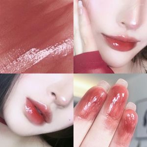 Brillant à lèvres miroir Transparent rouge à lèvres hydratant Sexy lèvres dodues longue durée brillant teinte maquillage gelée coréen cosmétiques