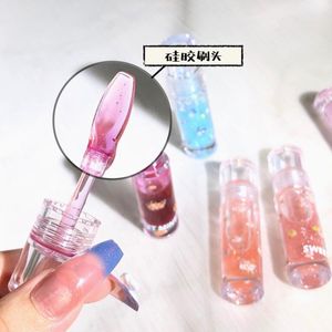 Lipgloss spiegel water transparant glazen olieklazuur waterdichte vloeistof lippenstift hydraterende lippen cosmetica make -up primerlip