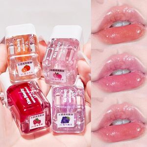 Lipgloss hydraterende olie zachte borstel natuurlijk extract vrouwen tint hydraterende voedende hydraterende primer voor make -up