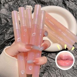 Lip Gloss Moisturizing Plumping Lasting Hydrating Glaze Sexy Red Liquid Lipstick Non-sticky Clear Women Cosmetic