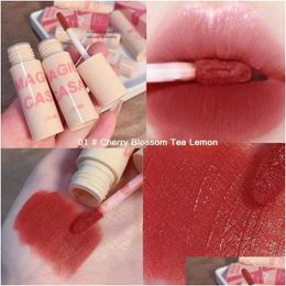 Lipgloss Mousse Modder Vloeibare lippenstift Matte glazuur Langdurig Veet Naakt Rode gladde lippen Cosmetisch Koreaanse make-up Drop Delivery Gezondheid Be Ot3Hn