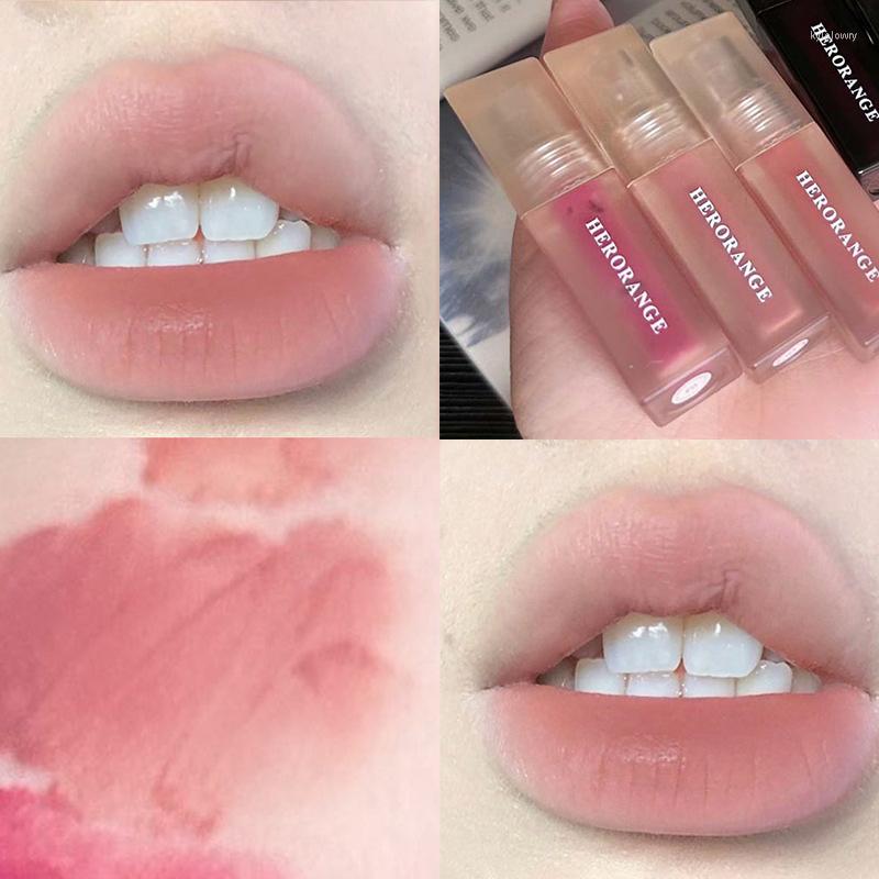 Lip Gloss Nude Pink Velvet Matte Liquid Lipstick Makeup Easy To Use Color Rendering Waterproof Long Lasting Sexy Women Cosmetics