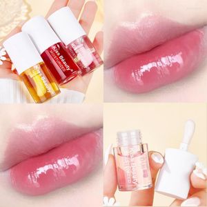 Lip Gloss Oil Glass Lippen Verdrijvend transparant exfoliërende draagbare make-up voor vrouwen geschenken vrienden