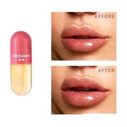 Lipglossolie Moisturizer Pruim Rimpels verminderen Transparant Waterdicht Langdurig Lipstick Make-up Tint Cosmeticlip Drop Delivery Genezen Dhyxv