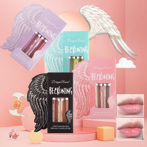 Lip Gloss Pcs Mirror Toot Glass Lipgloss Oil Hydratant Glaze Lipstick Set Clear NaturalLip