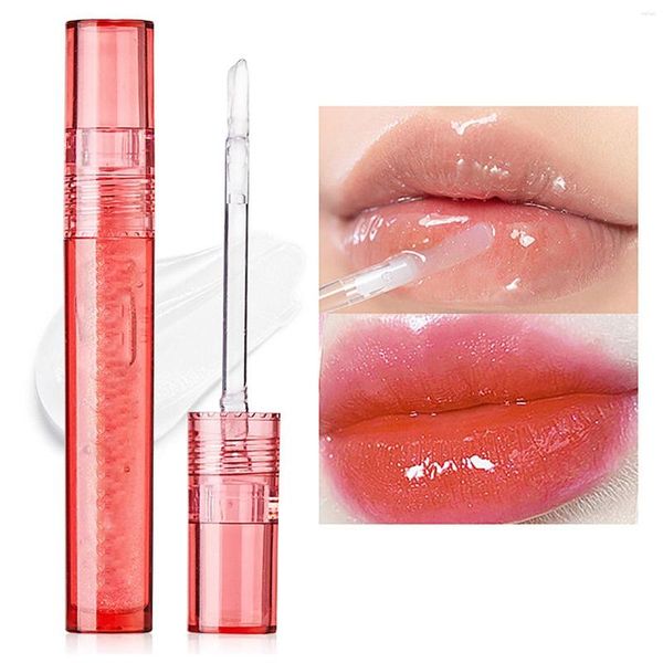 Brillo de labios Roll On Girls agua luz esmalte vidrio brillante Toot larga duración hidratante lápiz labial blanco brillante y