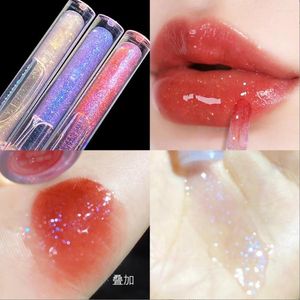 Lipgloss glanzende hoge lippenstift Moisturerende voedende gelei verminderen lijnen mollige serumoliezorg T2253