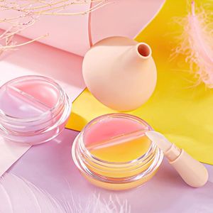 Lip Gloss Two Color Mask Reparatie Lijnen Vochthevelende zorg Jelly Make -up Primer Vollingsproducten Mode