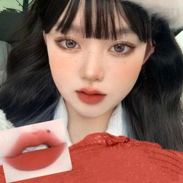 Lip Gloss Velvet Nude Red Mud Cheek Rouge Tint Cosmétiques Durable Matte Glaze Maquillage Coréen