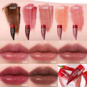 Lip Gloss Waterig glanzend glazuur spiegelglas licht Moisturerende lippenstiftpigment modder Dual-use voor wangen blijvende anti-stick cup