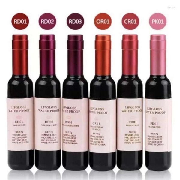 Brillant à lèvres vin rouge Style coréen, teinte rose bébé pour femmes, maquillage liquide, rouge à lèvres longue durée, cosmétique