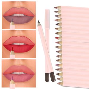 Lippotloden Bruine Lipvoeringpotlood Private Label Aangepaste Bulk Lipliner Lippen Cosmetica Cosmeticos Make-up 231013